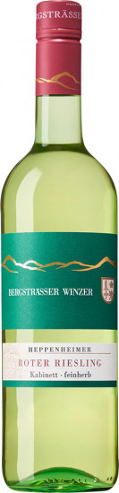 2024 Heppenheimer Roter Riesling Kabinett feinherb - Bergsträßer Winzer