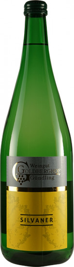 2023 Silvaner trocken 1,0 L - Weingut Klaus Gündling Goldberghof