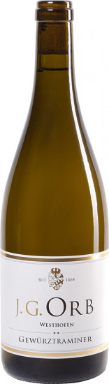 2022 Gewürztraminer süß 0,5 L - Weingut J. G. Orb