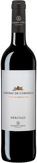 2021 Cuvée Héritage Rouge Côtes du Roussillon AOP trocken - Jonquères d'Oriola Vignobles - Château de Corneilla