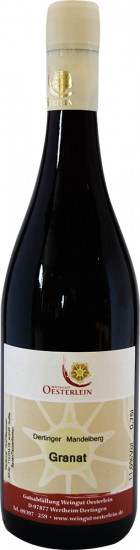 2018 Dertinger Mandelberg Granat feinherb - Weingut Oesterlein