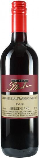 2021 Zweigelt / Blaufränkisch / Merlot süß - Weingut Allacher