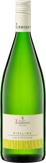 2023 Riesling Literflasche halbtrocken 1,0 L - Weingut Jürgen Zimmermann