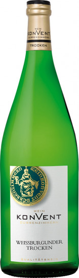 2023 Weißburgunder trocken 1,0 L - Weinkonvent Dürrenzimmern eG