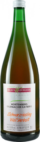 2024 Schwarzriesling Rosé feinherb 1,0 L - Weingut Klaus Haberkern