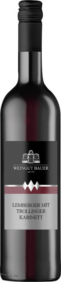 2020 Lemberger mit Trollinger Kabinett feinherb - Weingut M+U Bauer