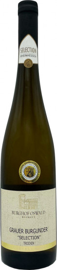 2025 Grauer Burgunder Guntersblumer Steig-Terrassen trocken - Weingut Burghof Oswald