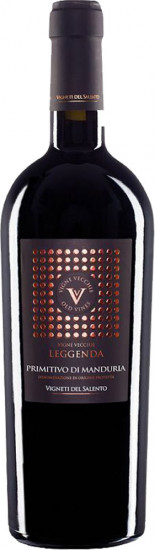 2022 Vigne Vecchie Leggenda Primitivo di Manduria DOC halbtrocken - Vigneti del Salento