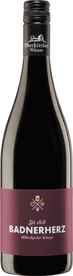 2024 BADNERHERZ Rotwein Cuvée halbtrocken - Oberkircher Winzer