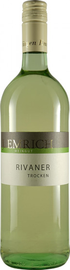 2024 Rivaner trocken 1,0 L - Weingut Emrich