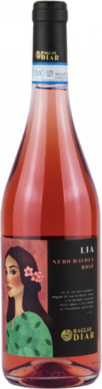 2024 Lia Rosè Nero D'Avola Sicilia DOC trocken Bio - Baglio Diar