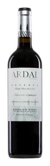 2018 Ardal Reserva Selección Especial Cuvée Ribera del Duero DOP trocken - Bodegas Balbás