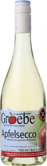 Prickelnder Apfelsecco - Weingut Groebe am Bergkloster