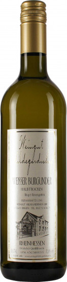 2014 Binger Rosengarten Weißer Burgunder halbtrocken - Weingut Hildegardishof
