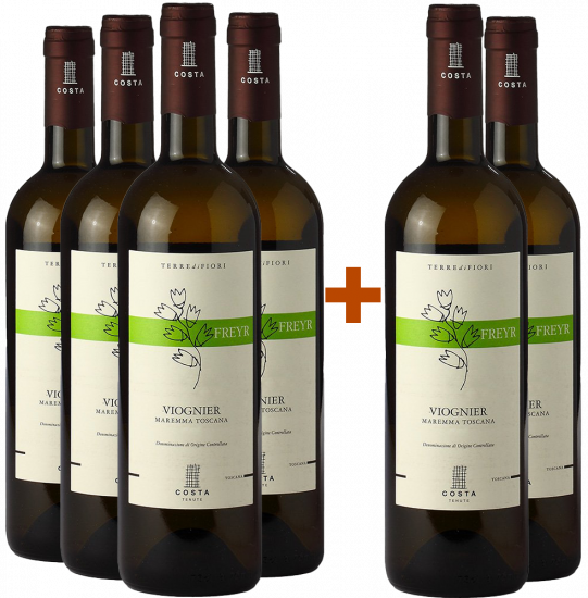 4+2 Paket Terredifiori Freyer Viognier Maremma Toscana DOC - Tenute Costa