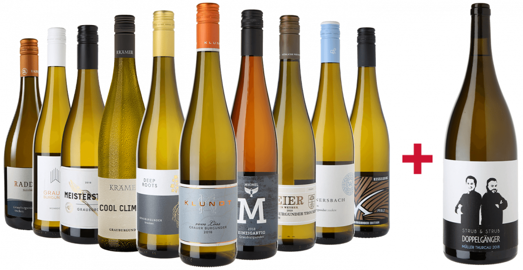 Grauburgunder Probierpaket inkl. Weißwein Magnum 