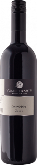 2017 Dornfelder Classic halbtrocken - Weingut Volker Barth