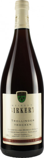 2022 Trollinger trocken 1,0 L - Weingut Birkert