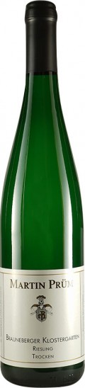 2021 Brauneberger Klostergarten Riesling trocken Bio - Weingut Martin Prüm