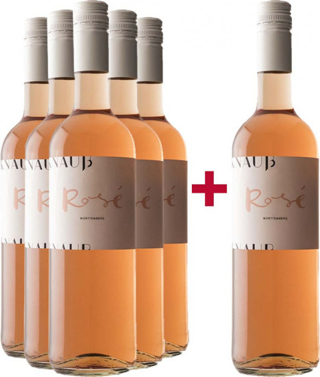 5+1 Paket Cuvée Rosé BIO - Weingut Knauß
