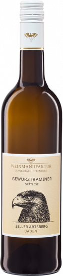 2025 Zeller Abtsberg Gewürztraminer Spätlese lieblich - Weinmanufaktur Gengenbach