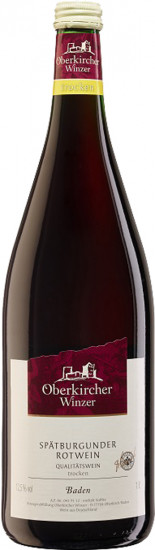 2019 Spätburgunder Rotwein trocken 1,0 L - Oberkircher Winzer