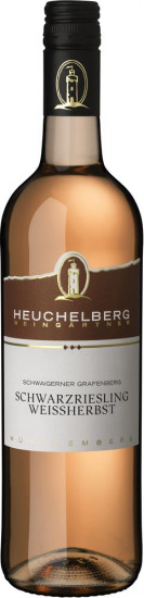 2024 Schwaigerner Grafenberg Schwarzriesling Weißherbst lieblich - Heuchelberg Weingärtner eG
