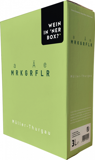 2024 MRKGRFLR Müller-Thurgau - Bag in Box feinherb 3,0 L - Markgräfler Winzer  