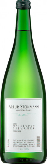 2025 Mainsüden Silvaner trocken 1,0 L - Weingut Artur Steinmann