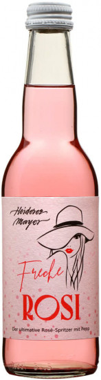 Freche Rosi Das außerordentliche Rosé-Erlebnis halbtrocken 0,33 L - Weingut Heiderer-Mayer