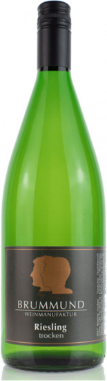 2019 Riesling trocken 1,0 L - Weinmanufaktur Brummund