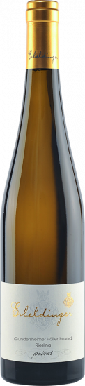 2024 Gundersheimer Höllenbrand Riesling privat trocken Bio - Weingut Familie Erbeldinger