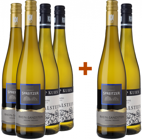 4+2 Paket Rheingau trifft Pfalz - WirWinzer Select