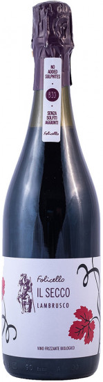 2024 Il Secco Lambrusco Emilia IGT trocken Bio - Folicello
