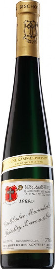 1989 Eitelsbacher Marienholz Riesling Beerenauslese - Bischöfliche Weingüter Trier