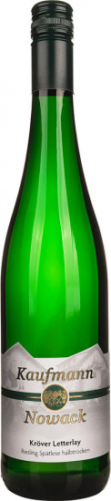 2023 Kröver Letterlay Riesling Spätlese halbtrocken - Weingut Kaufmann-Nowack