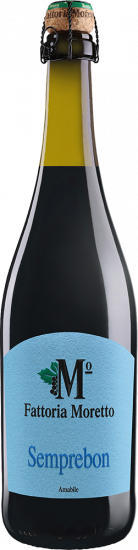 2024 Semprebon Lambrusco Grasparossa di Castelvetro DOC halbtrocken - Fattoria Moretto