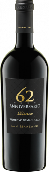 2018 62 Anniversario Riserva Primitivo Di Manduria DOC trocken - Cantine San Marzano