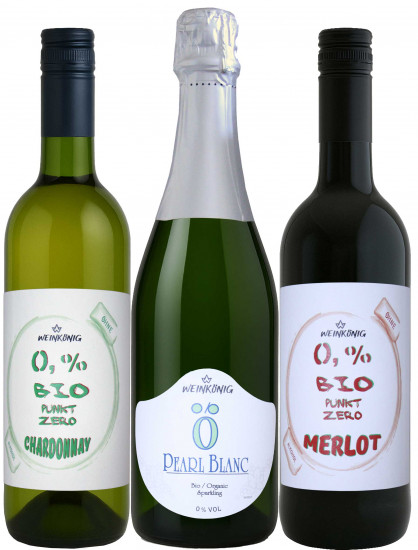 3er Probierpaket BIO-Wein Bio - Weinkellerei Weinkönig