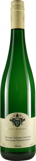 2019 Wawerner Ritterpfad Riesling Spätlese feinherb - Weingut Schafhausen