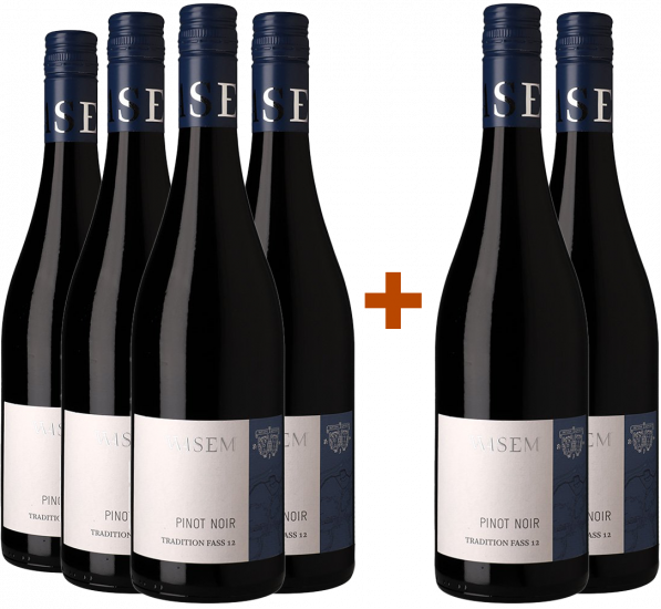 4+2 Paket Tradition Pinot Noir Fass 12 