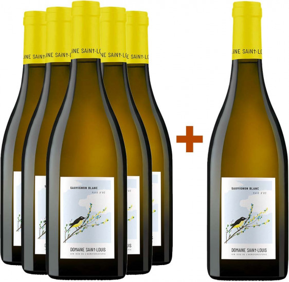 5+1 Paket Sauvignon Blanc - Pays d'Oc - Domaine Carrière-Pradal