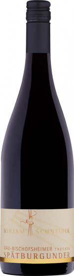 2019 Gau-Bischofsheimer Spätburgunder im Tonneau gereift trocken - Weingut Mirjam Schneider