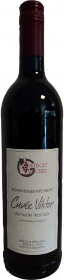Königheimer Kirchberg Cuvée (rot) Viktor QbA Trocken - Weingut Geier