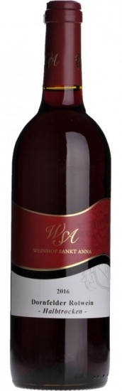 2019 Dornfelder halbtrocken - Weingut Sankt Anna