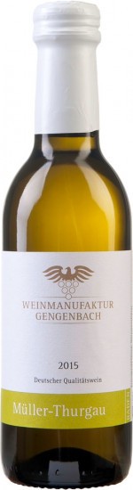 2015 Müller-Thurgau halbtrocken 0,25 L - Weinmanufaktur Gengenbach