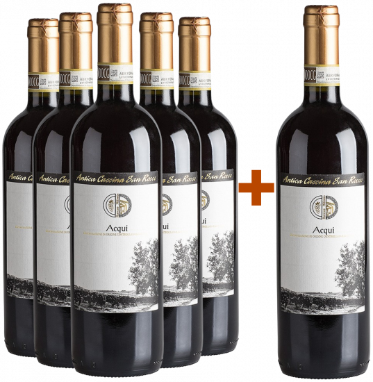 5+1 Paket Acqui DOCG - Antica Cascina San Rocco