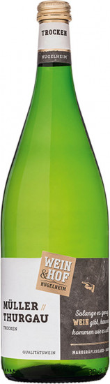 2024 Müller-Thurgau trocken 1,0 L - Wein & Hof Hügelheim