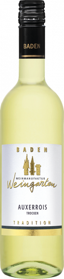 2024 Weingarten Auxerrois Tradition trocken - Markgräfler Winzer  
