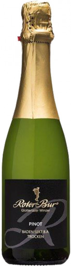 Pinot Sekt trocken 0,375 L - Roter Bur Glottertäler Winzer